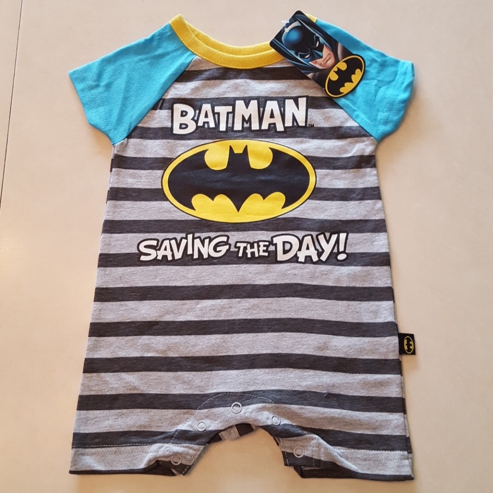 Baby Boy Batman Onesie